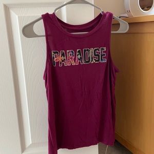 Paradise tank top
